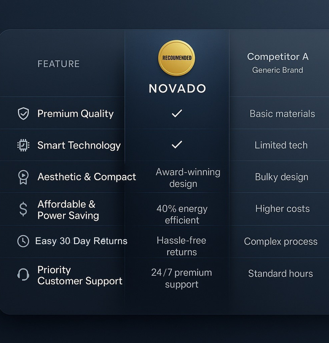 WHY CHOOSE NOVADO