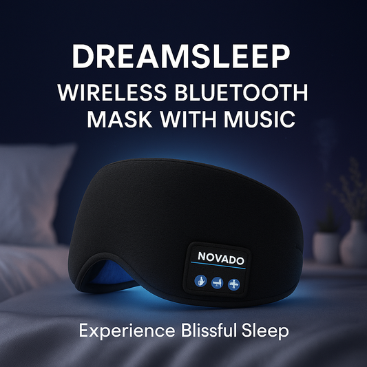 Novado DreamSleep Wireless Bluetooth Mask With Music